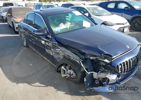 2018 Mercedes-Benz C 350E from USA, damaged, VIN 55SWF4HB2JU237709